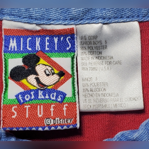 Mickey's Stuff For Kids Boys T Shirt Size 5 Red - Picture 3 of 4